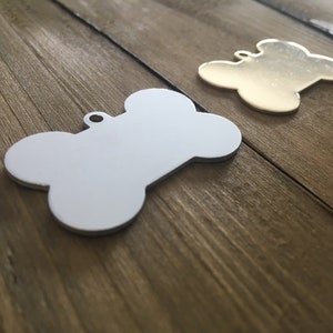 Single Sided Dog ID Tag: got lost looking for... zdjęcie 6