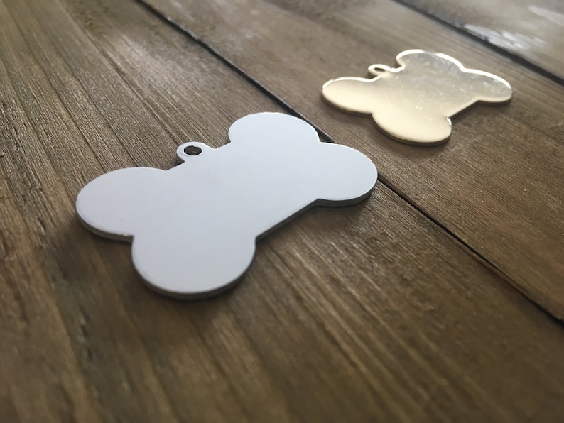 Single Sided Dog ID Tag: got lost looking for... image 6