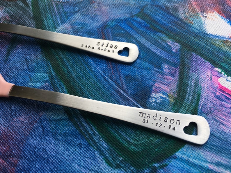 Personalized Baby Spoons image 2