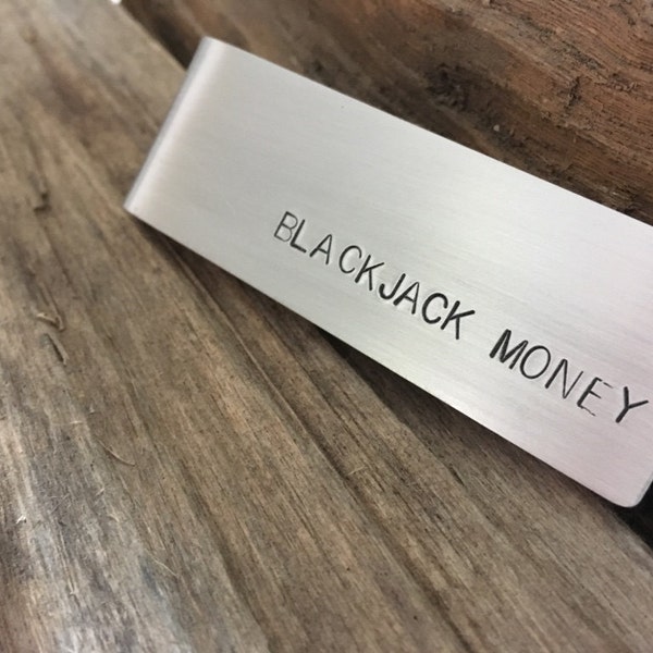 Money Clip: "BLACKJACK MONEY"