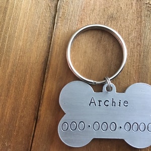 Double Sided Dog ID tag: have your people call my people image 6