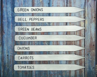 Garden and Plant Markers - Vegetable Garden - Fruit Garden - Garden Labels - Garden Stakes - Gardener Gift - Mother's Day - Green Thumb