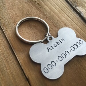 Double Sided Dog ID tag: have your people call my people image 5