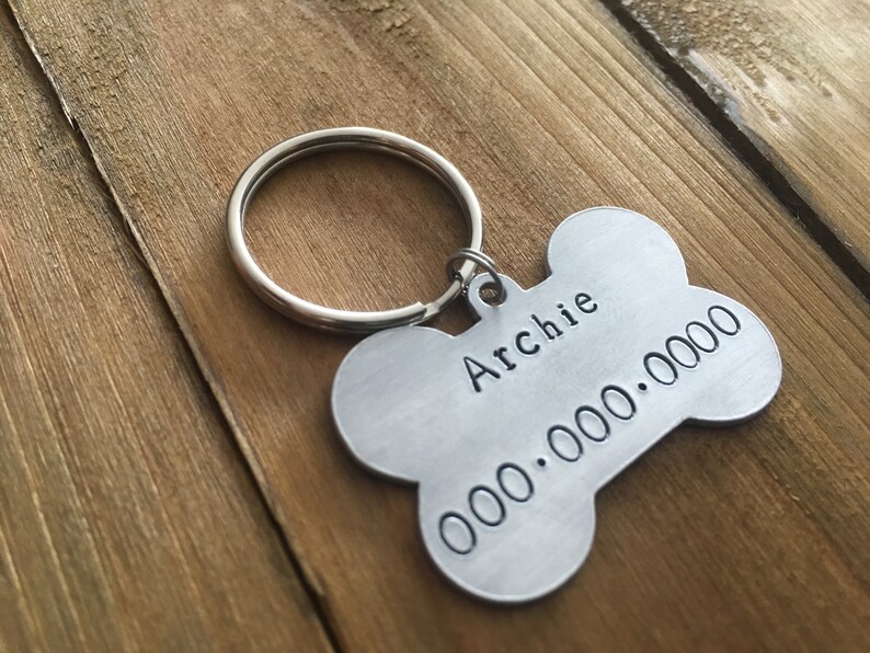 Double Sided Dog ID tag: have your people call my people image 5