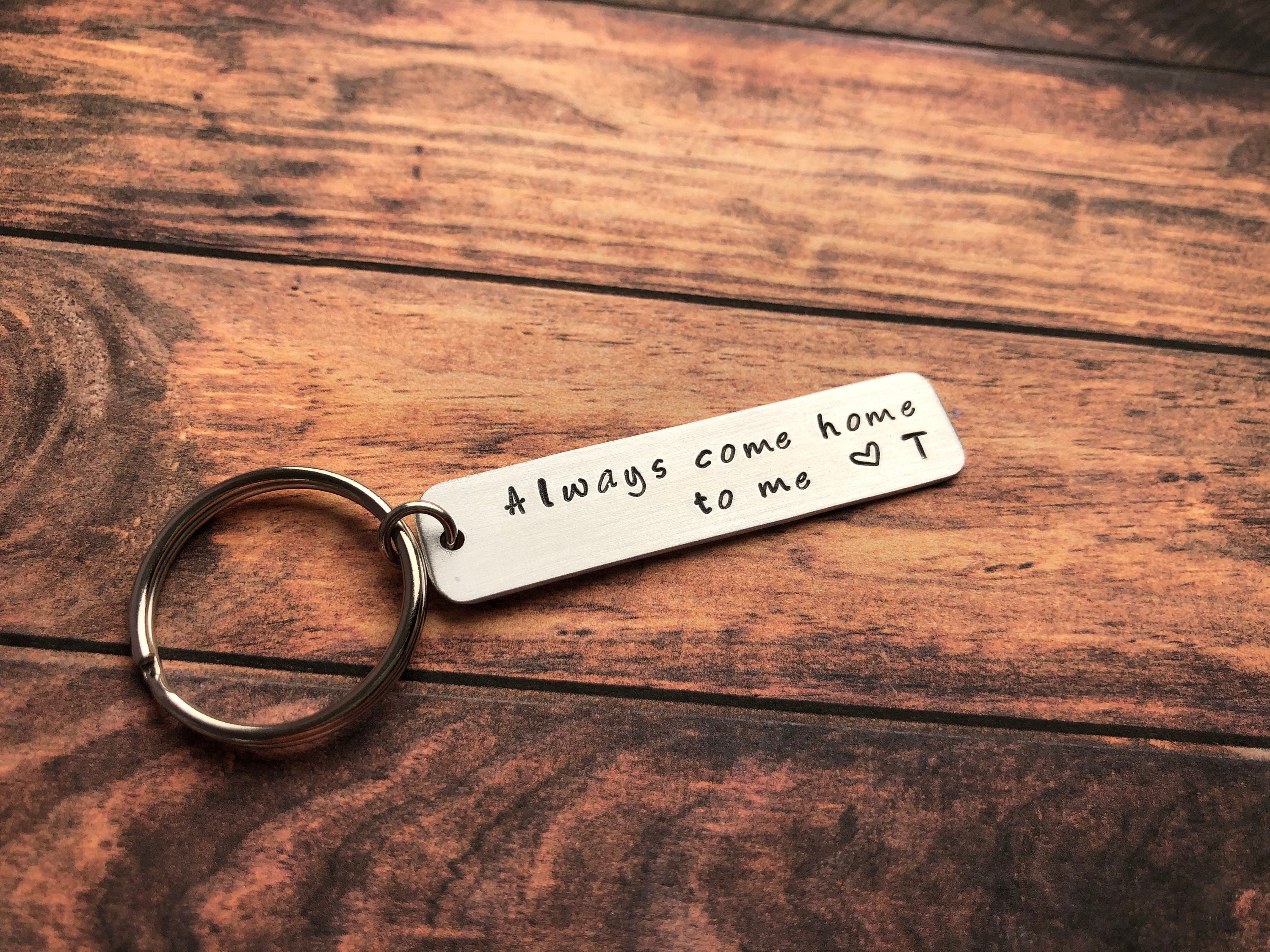 Hand Stamped Keychain \, image size:3000x2250