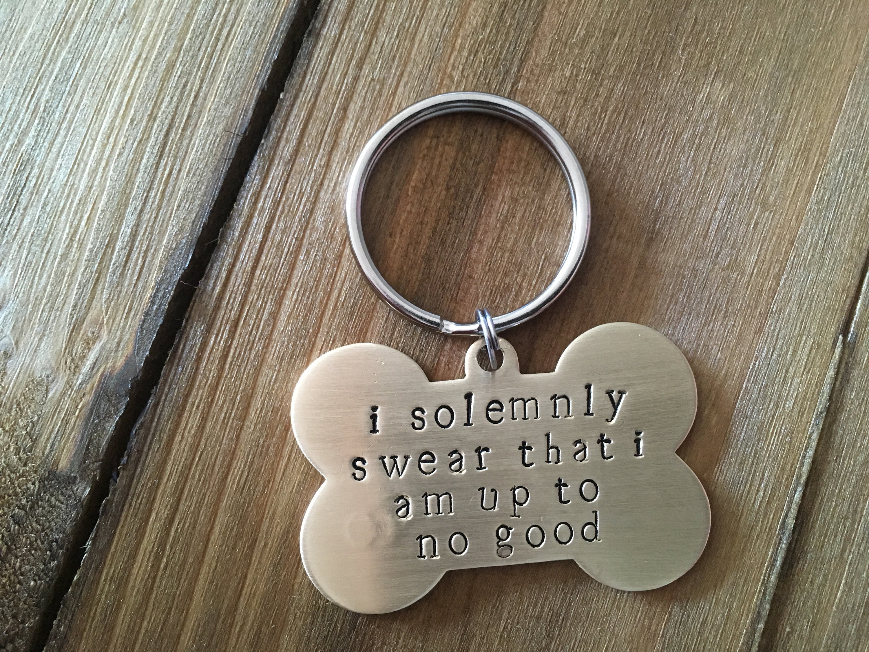 Double Sided Dog ID Tag: 
