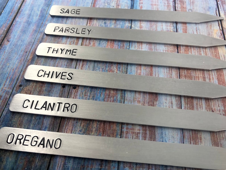 Garden and Plant Markers Herb Garden Spice Garden Garden image 1