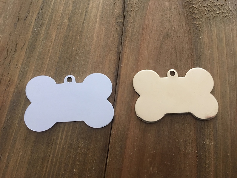 Single Sided Dog ID Tag: got lost looking for... image 5
