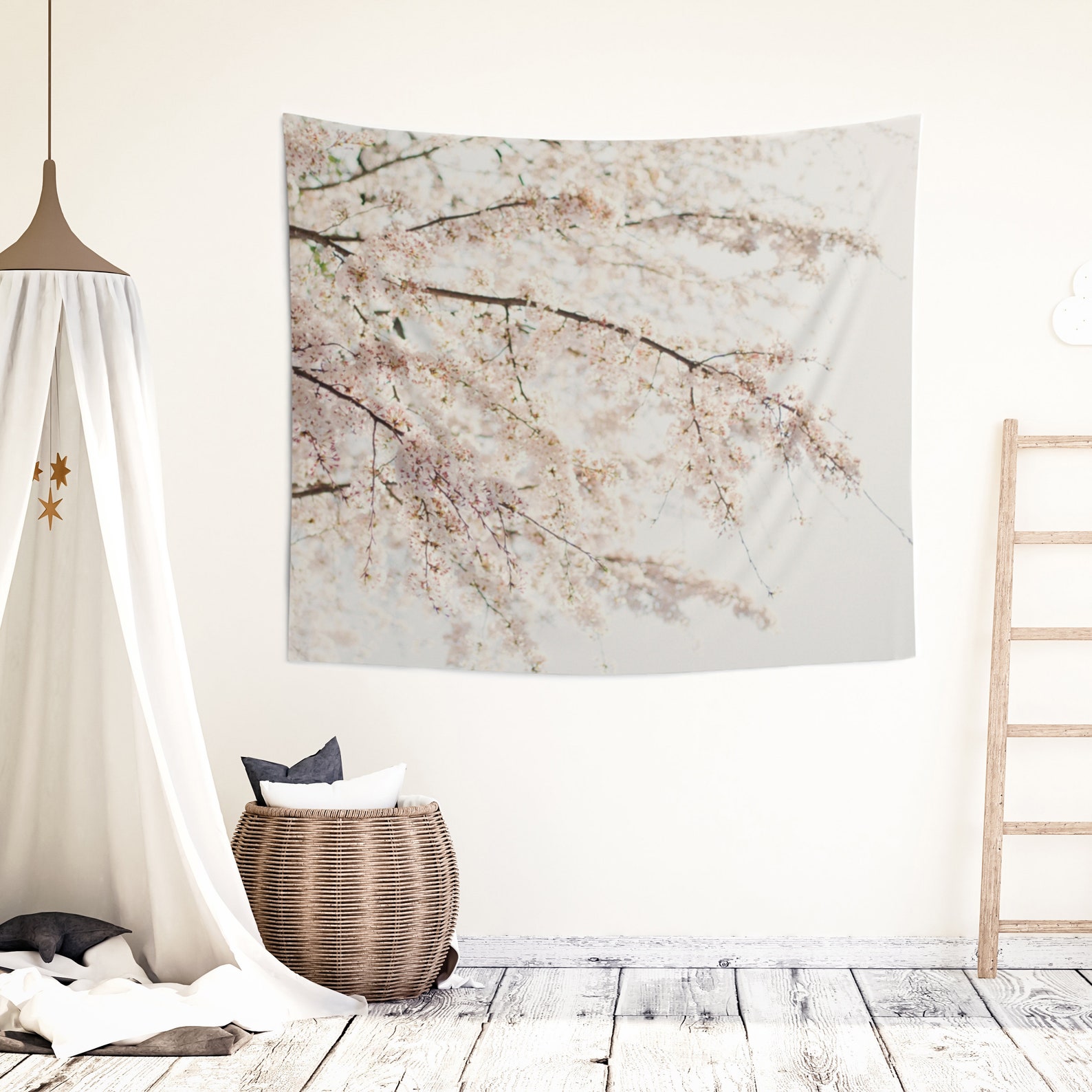 - Cherry Blossom Tapestry: A Miniature Masterpiece