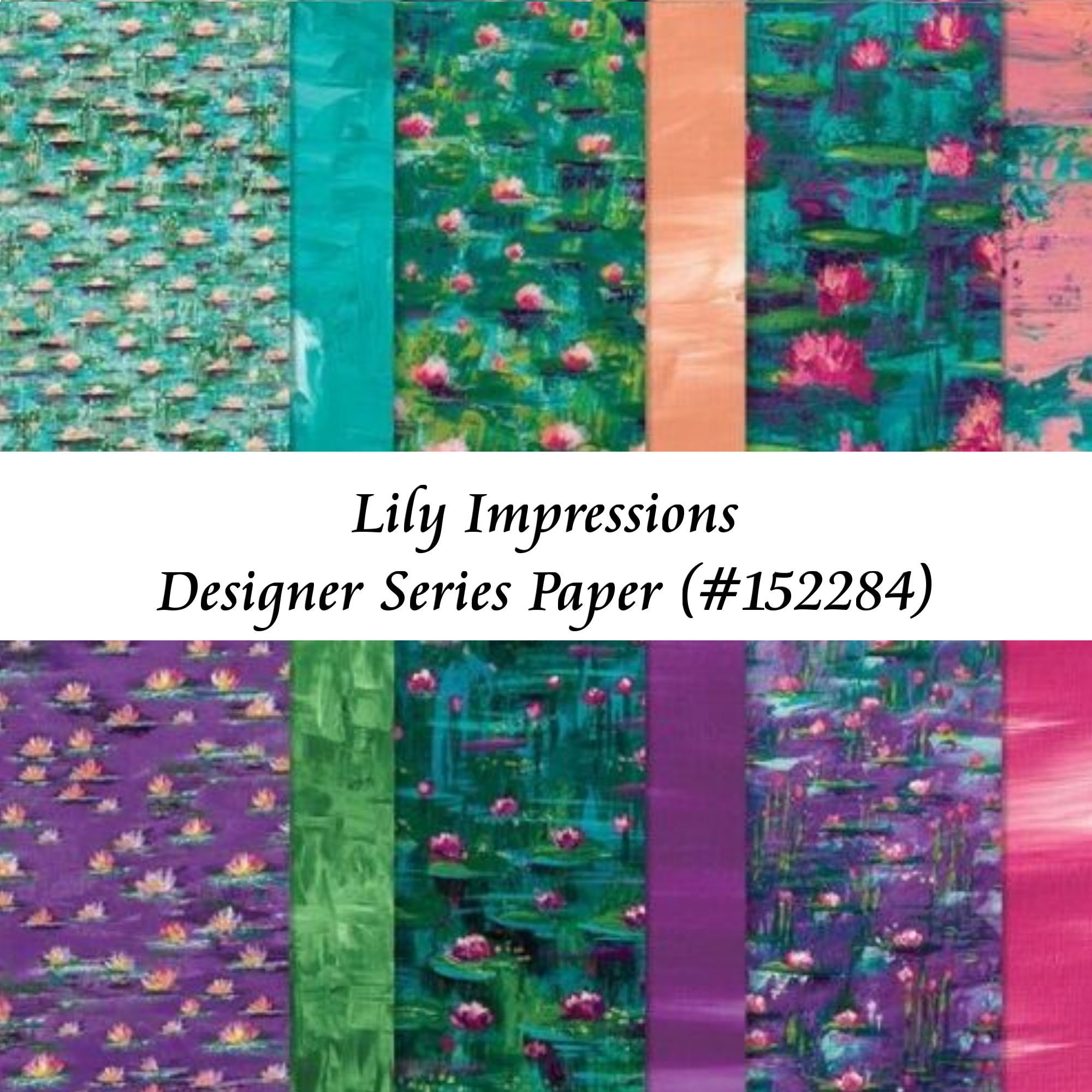 Lily♡ Stampin' Up! Paper, Designer Series 