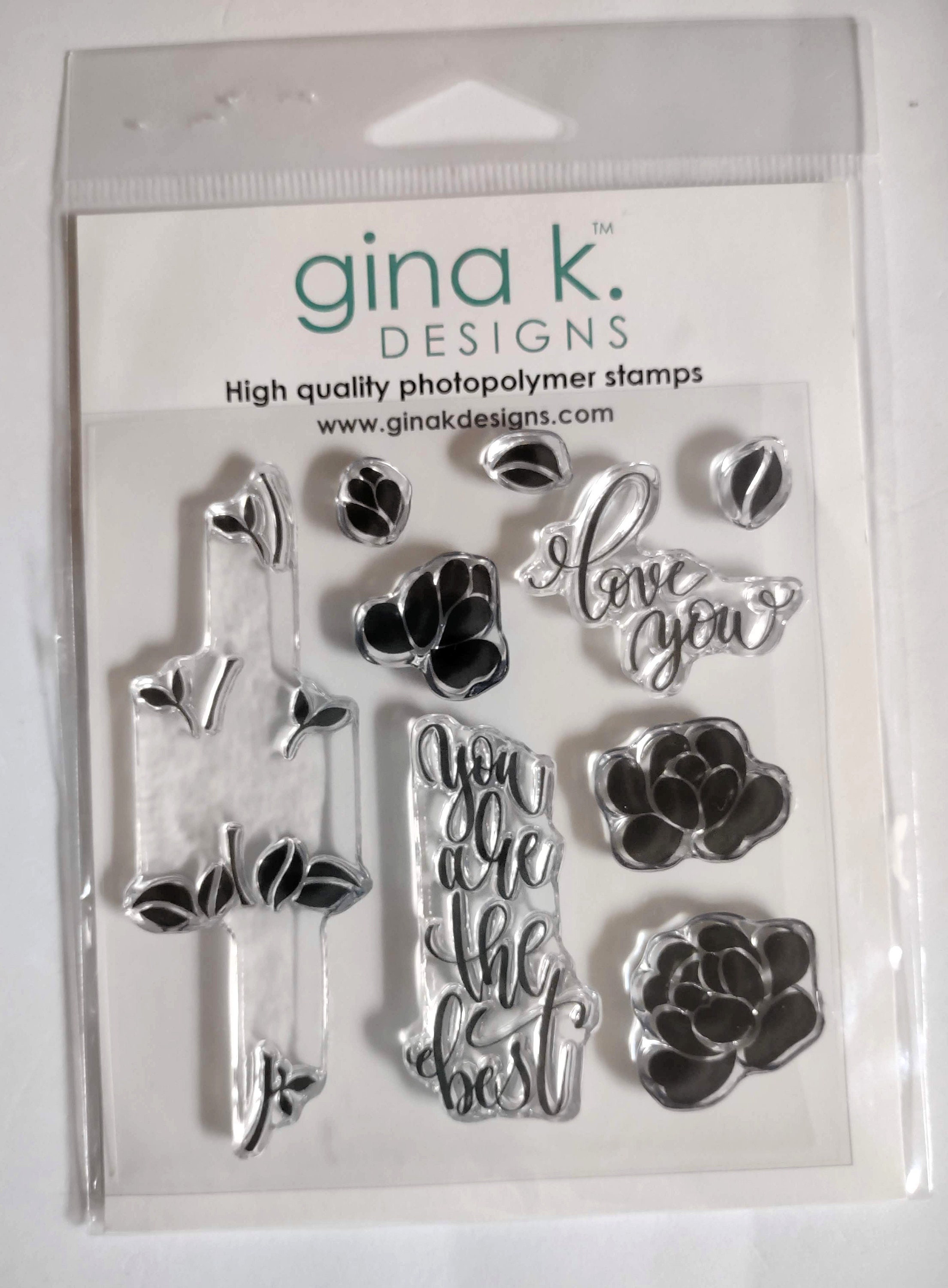 Gina K Designs Stamp Set mini Blossoms 