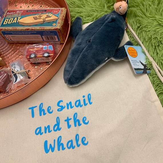 snail and the whale soft toy