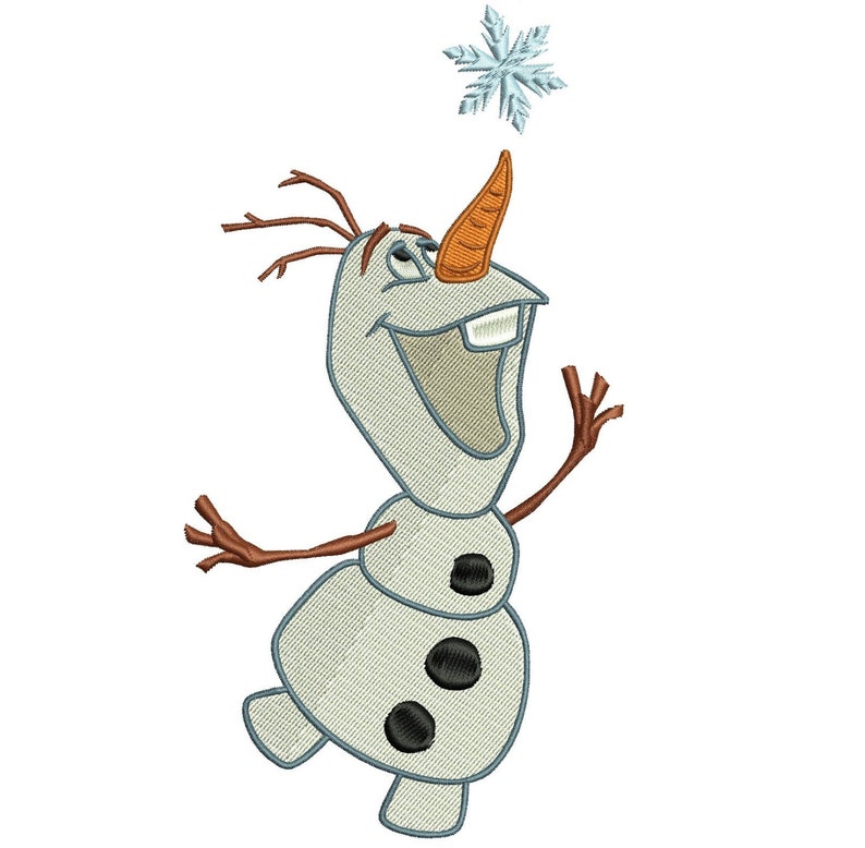 INSTANT DOWNLOAD Machine Embroidery Designs. Olaf. Frozen. Etsy