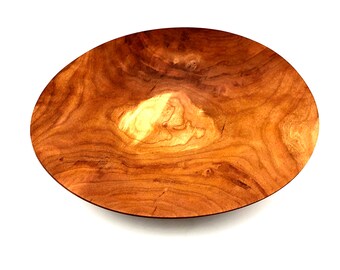Cherry Wood Platter - Handmade Maple Platter - Rustic Wooden Platter - Wood Turned - Wood Candy Dish - Wedding Gift - Anniversary Gift