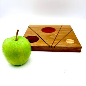 Artisan Wooden Cheese Board - A Must- Have for Hosting Enthusiasts - Handcrafted Wood Cheese Board - Perfect for Charcuterie - Hostess Gift