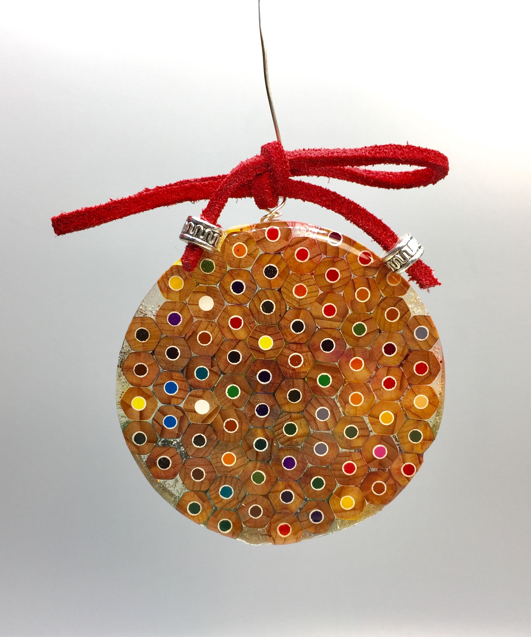 Christmas Colored Pencil Ornament Christmas Ornament | Etsy