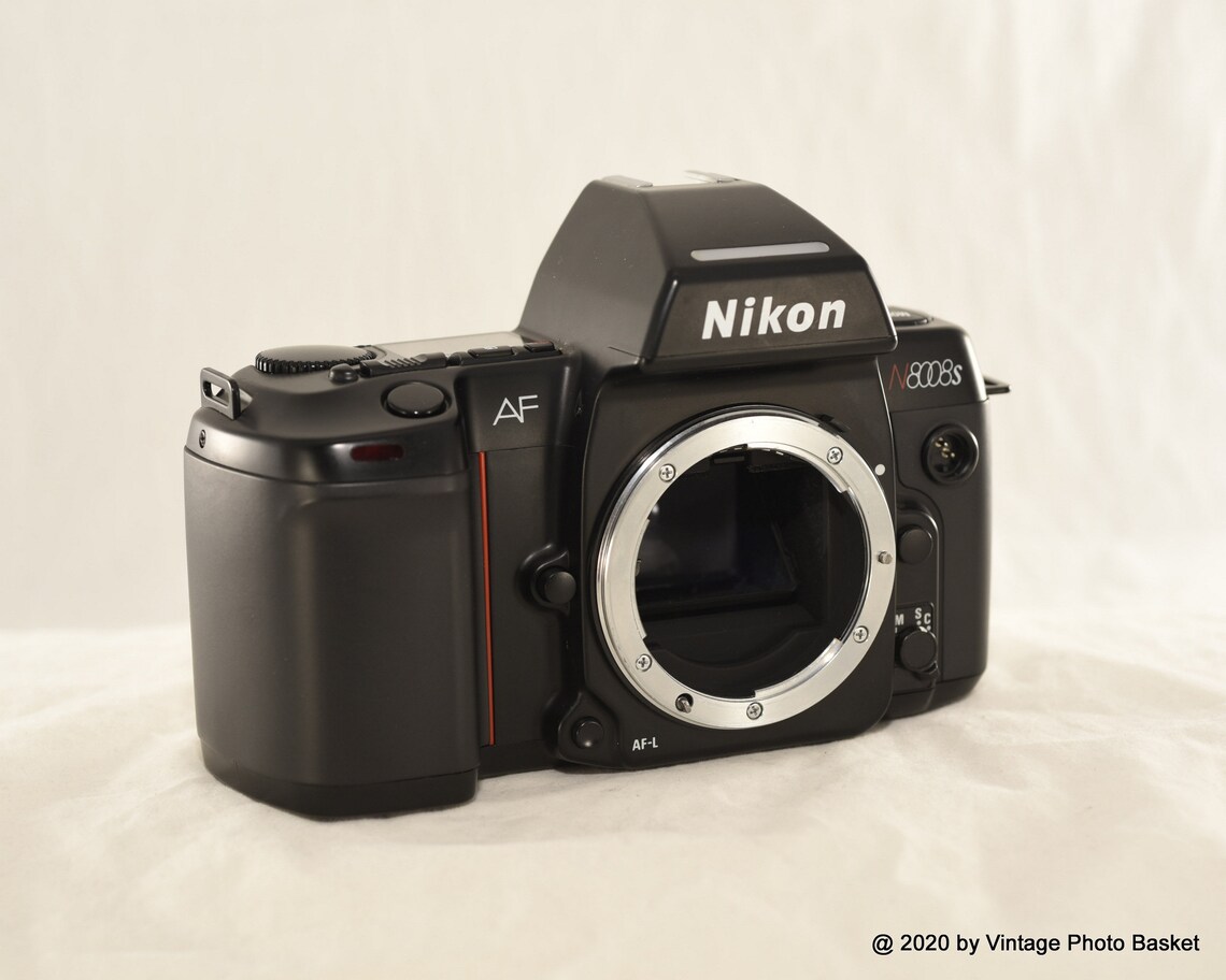Nikon N8008s Auto Focus 35mm Film Camera Body Etsy