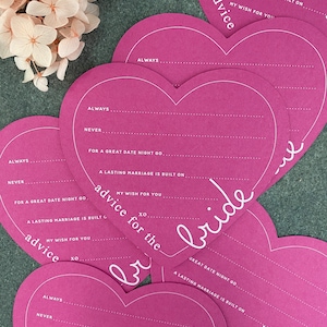 Herzensbotschaft für die Brautkarten: Liebe