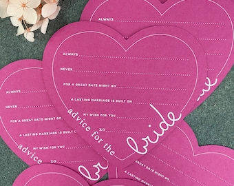 Heart Advice for the Bride Cards: Love