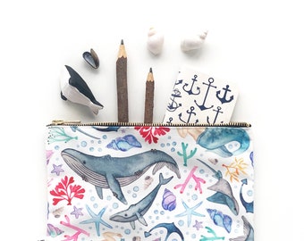 Magic Under the Sea Large Pouch