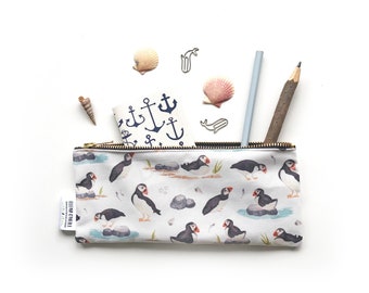 Puffins pencil case