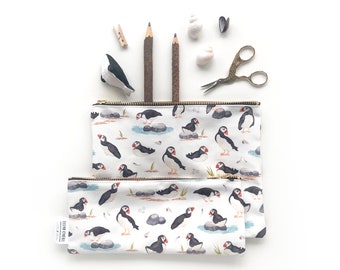 Puffins pouch pair