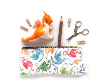 Dragon pencil case