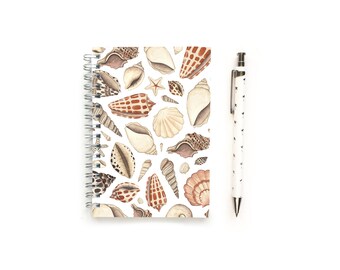 Seashells A6 Notebook