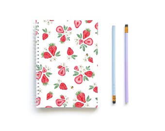 Strawberry A5 Notebook