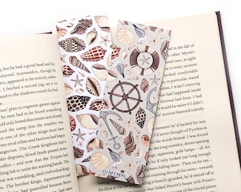 Seashells Bookmark! (double sided)