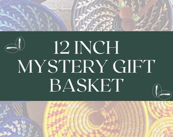 Panier cadeau mystère de décoration africaine | Lot d'oeuvres d'art faites main