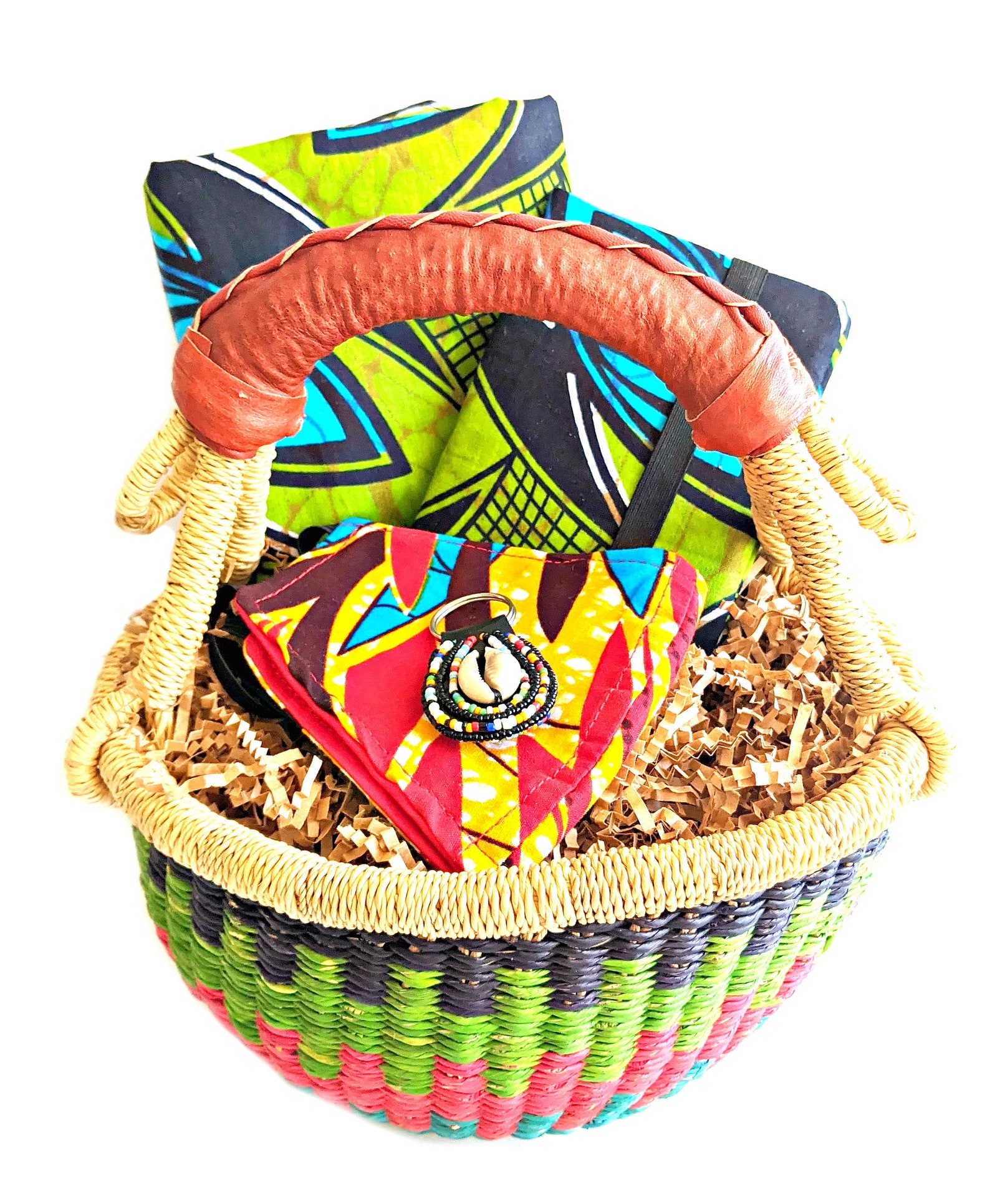 African Gift Basket For Traveler Explorer Etsy