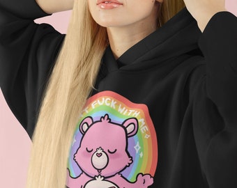 Care Bear Hoodie | Dont F*ck with Me Bear | Dont Care Bear Shirt | Dont Care Bear Hoodie