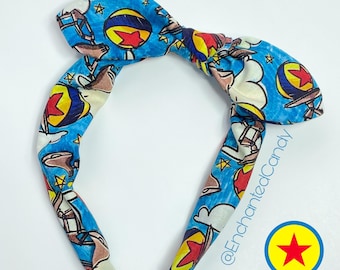 READY TO SHIP- Pixar Luxo Ball Bow Knot Knotty Headband