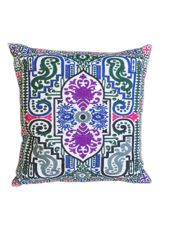 Swati Embroidered Pillow 24" x 24"