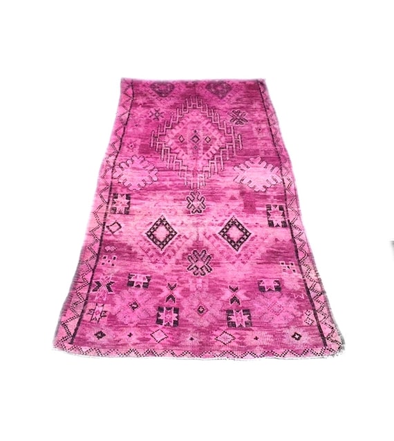 Blossom ~ Vintage Moroccan Boujad Rug 11' x 5'6"