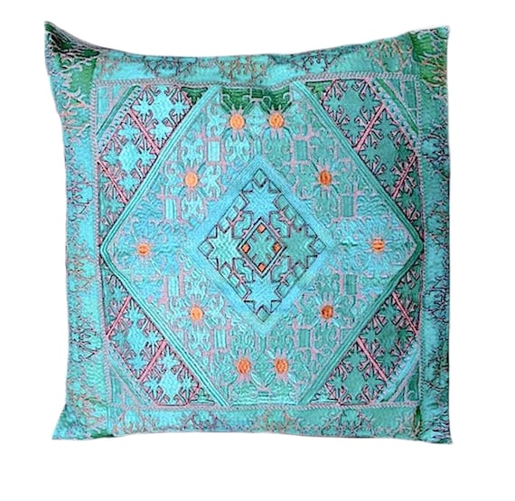 Swati Embroidered Pillow 16" x 16"