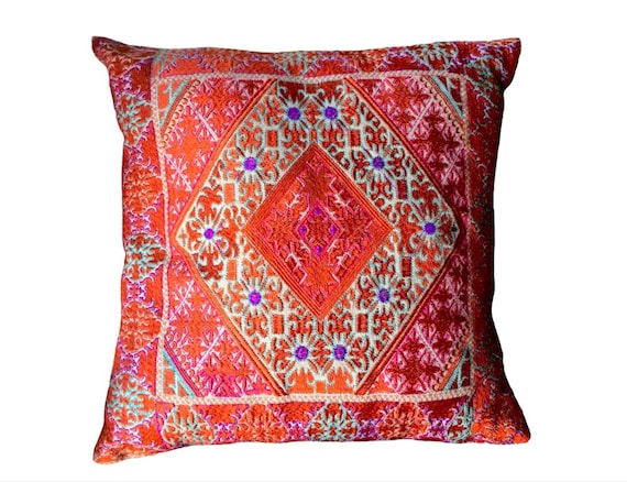 Swati Embroidered Pillow 24" x 24"