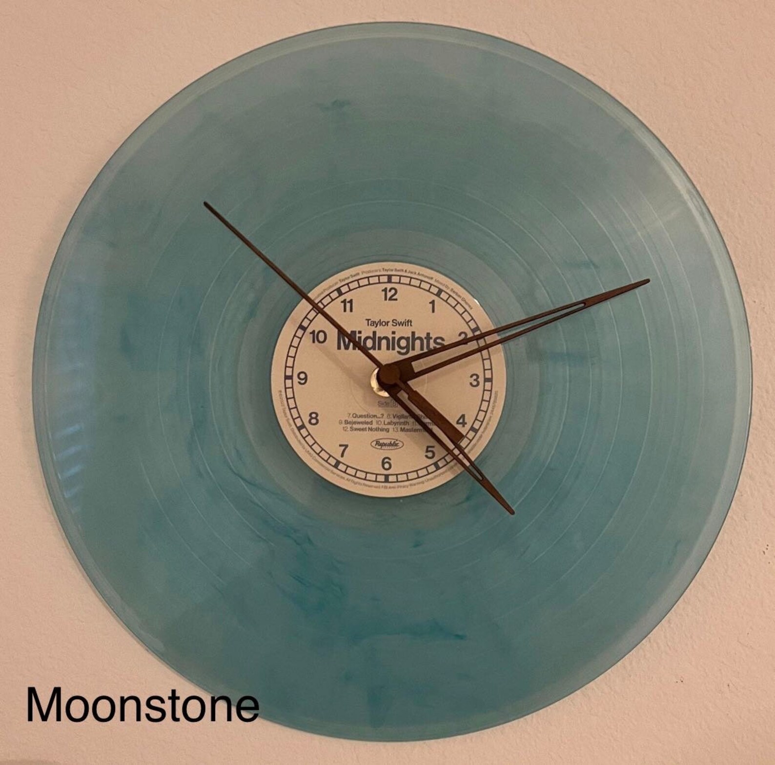 Custom Midnights Vinyl Clock Etsy