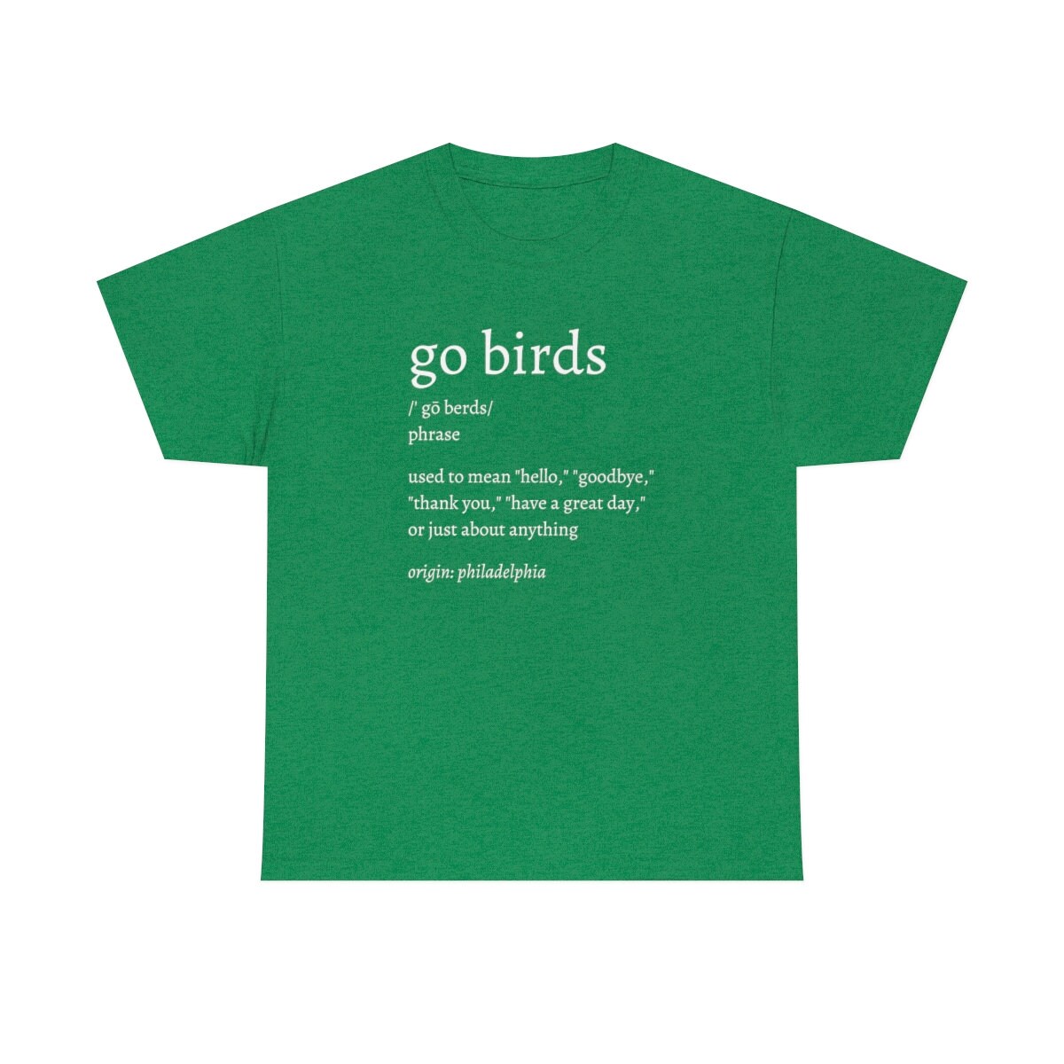 Discover Eagles Go Birds Unisex Heavy Cotton Tee Shirt