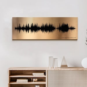 Soundwave Song - 8th Anniversary Gift for Him - Bronze Anniversary Gift for Men, 8 Year Anniversary Gift for Husband, 8 Year Gift for Him