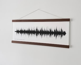 Soundwave Song -  2nd Anniversary Gift for Him - Cotton Anniversary Gift for Him 2 Years, Second Anniversary Gift, 2 Year Anniversary
