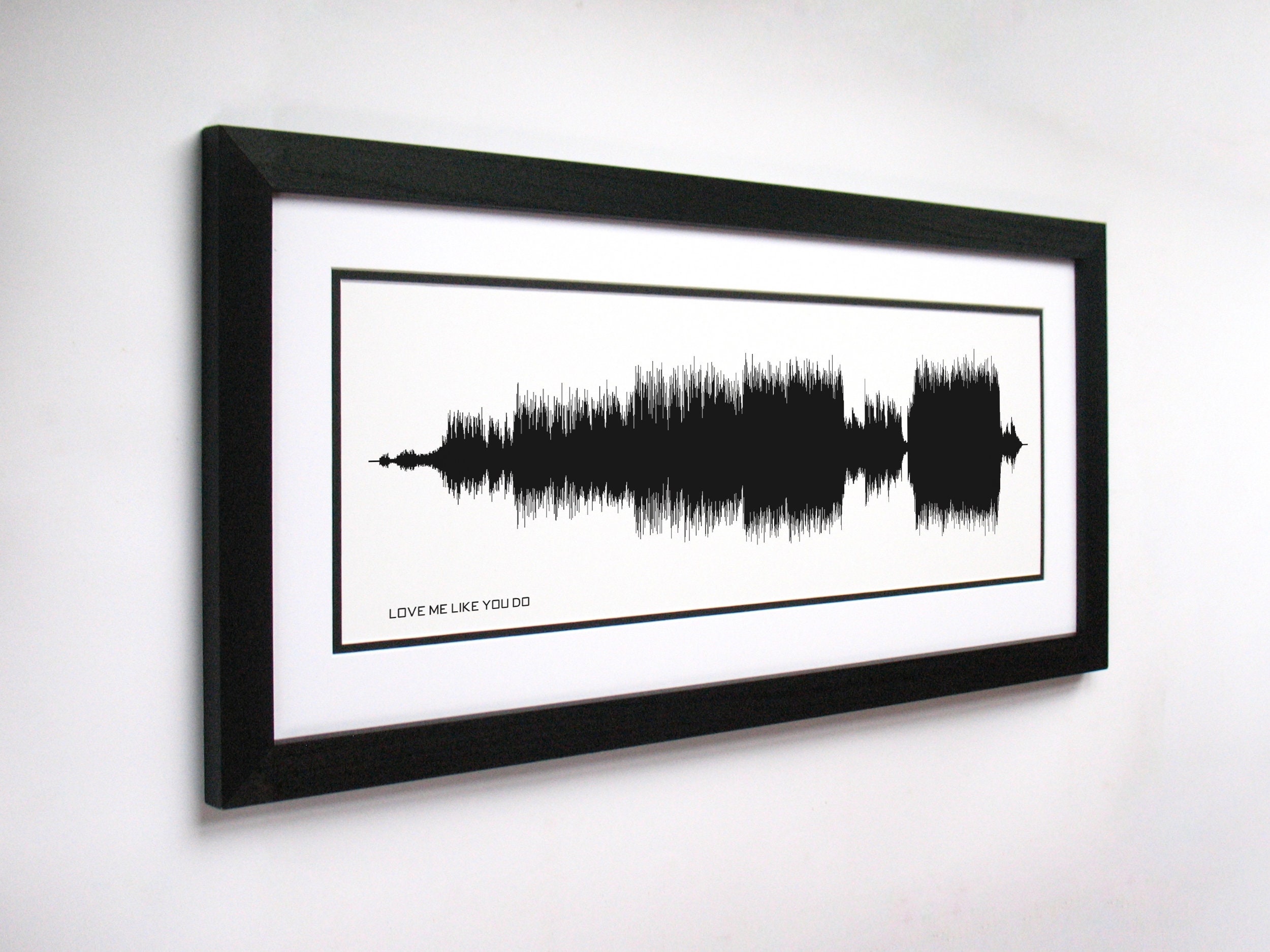 Love Me Like You Do - Song Lyrics Wall Art, Song Lyric Gift Idea