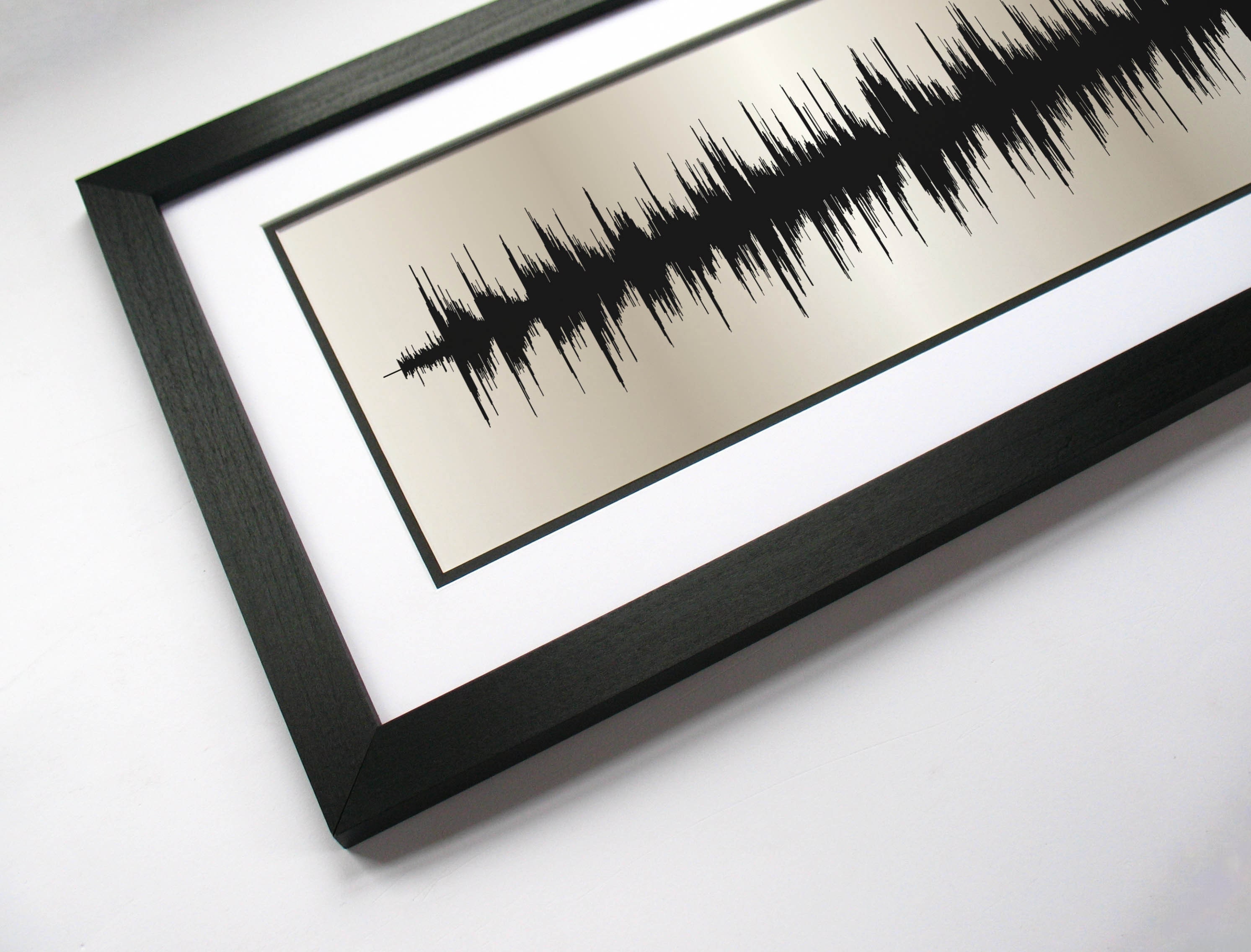 Song Soundwave - 30th Anniversary Gift, Pearl Anniversary - Favorite Song in Sound Waves, Gift Idea for Husband or Wife