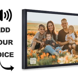 Mothers Day Gift - Audio Photo, Add a Custom Voice Recording to ANY Picture - Gift for Mom, Mother, Grandmother