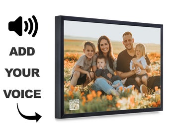 Mothers Day Gift - Audio Photo, Add a Custom Voice Recording to ANY Picture - Gift for Mom, Mother, Grandmother