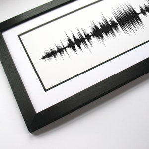 Sound Wave Song, Custom Voice Print Art, Voice Sound Art - Full Song SoundWave Art Print, Gift for Him, For Her, For Music Lovers