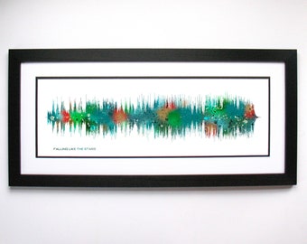 Mother's Day Gift - Song Sound Wave - Custom Gift for Mom, Unique Mother's Day Gift - Mother's Day Wife, Grandma, or Grandmother