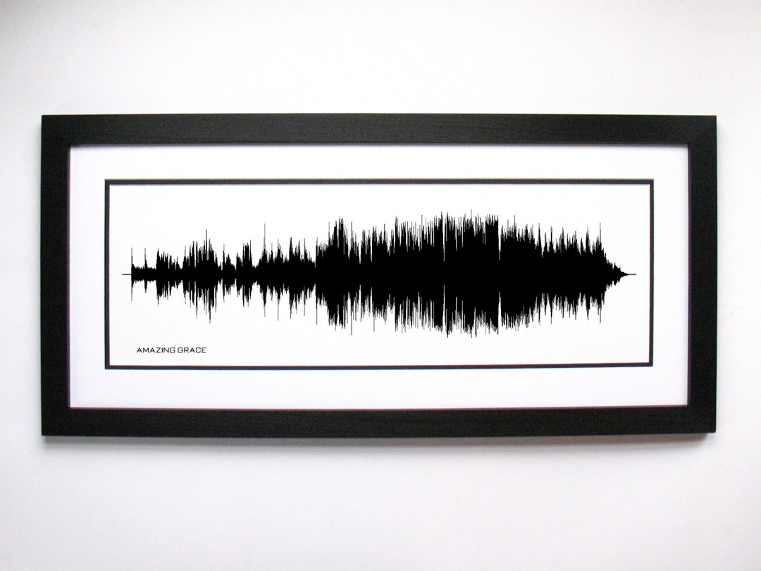 Amazing Grace Song Lyrics Wall Art, Song Lyric Gift Idea, Amazing Grace