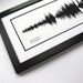 Custom Sound Wave Art Soundwave Gift and Voice Art Print Any Sound Into ...
